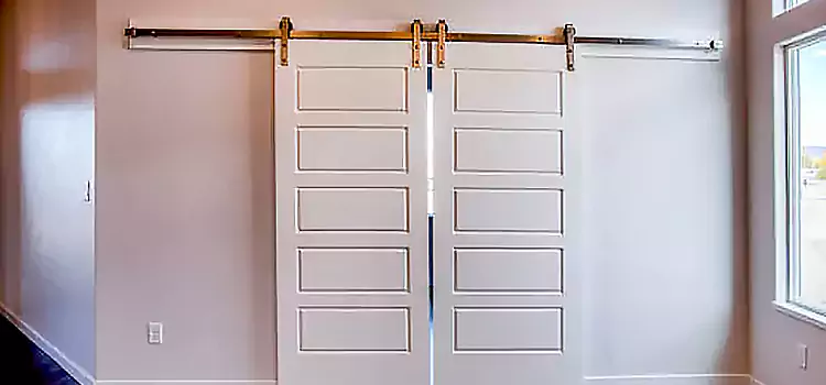 Glass Barn Door with Installation Hardware Kit Clarksville