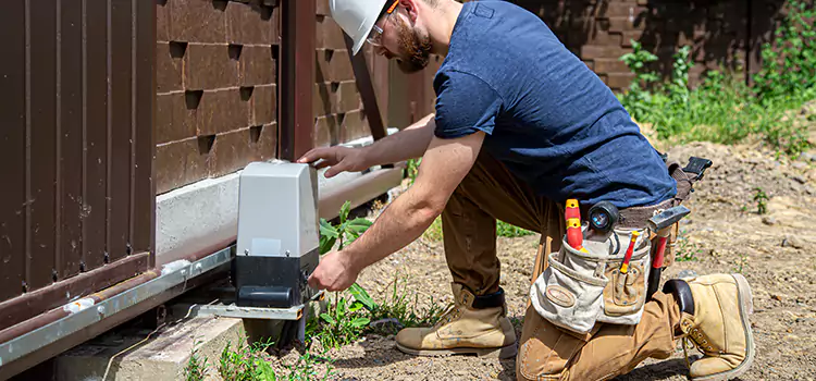 Electric Driveway Gate Installation Clarksville